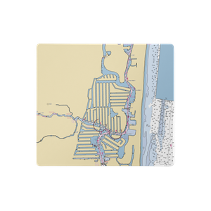 Mid River Marine (Fort Lauderdale, FL) NOAA Chart  Gaming Mouse Pad