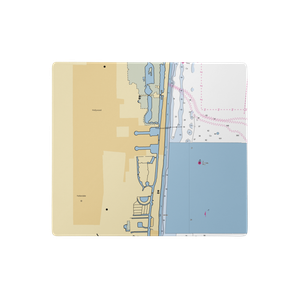 Loggerhead Marina at Hollywood (Hollywood, FL) NOAA Chart  Gaming Mouse Pad