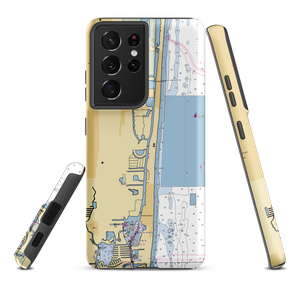 Hallandale Beach City Marina (Hallandale, FL) NOAA Chart Samsung Phone Case