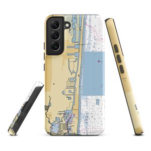 Hallandale Beach City Marina (Hallandale, FL) NOAA Chart Samsung Phone Case