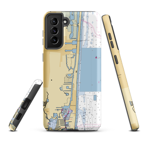 Hallandale Beach City Marina (Hallandale, FL) NOAA Chart Samsung Phone Case