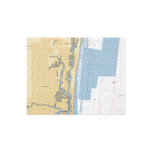 Sunrise Harbor Marina (Fort Lauderdale, FL) NOAA Chart Jigsaw Puzzle