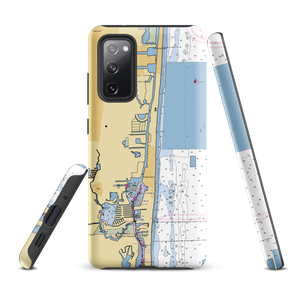 Loggerhead Marina at Aventura (Miami, FL) NOAA Chart Samsung Phone Case