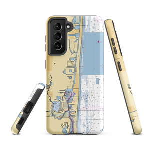 Loggerhead Marina at Aventura (Miami, FL) NOAA Chart Samsung Phone Case