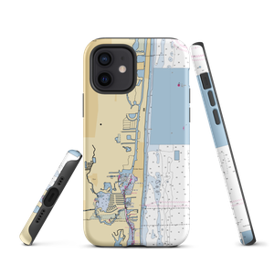 Loggerhead Marina at Aventura (Miami, FL) NOAA Chart  Tough iPhone Case