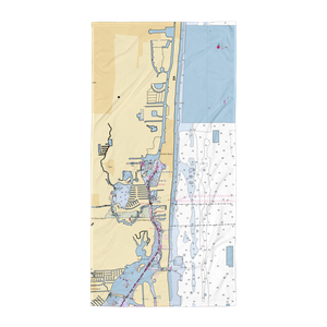 Turnberry Marina (Miami, FL) NOAA Chart Towel