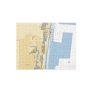 Marina Mar (Fort Lauderdale, FL) NOAA Chart Jigsaw Puzzle