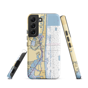 Intracoastal Marina (North Miami Beach, FL) NOAA Chart Samsung Phone Case