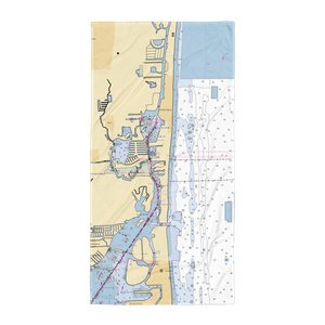 Intracoastal Marina (North Miami Beach, FL) NOAA Chart Towel