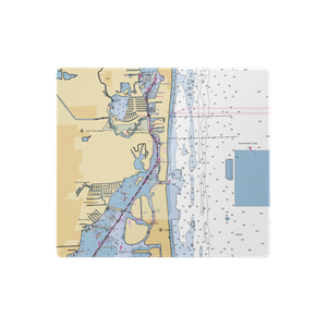 Haulover Marine Center (North Miami Beach, FL) NOAA Chart  Gaming Mouse Pad