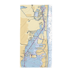 Yacht Charter Network (Miami, FL) NOAA Chart Towel