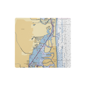 Yacht Charter Network (Miami, FL) NOAA Chart  Gaming Mouse Pad