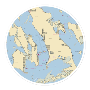 Strike Zone Charters, Inc. (Key West, FL) NOAA Chart Sticker