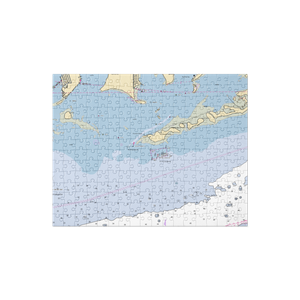 Little Palm Island Resort & Spa (Key West, FL) NOAA Chart Jigsaw Puzzle