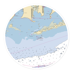 Little Palm Island Resort & Spa (Key West, FL) NOAA Chart Sticker