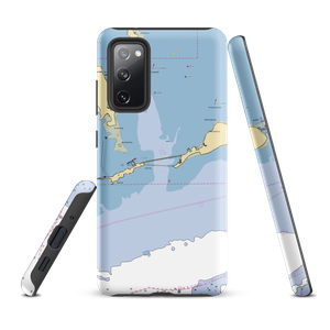 Bahia Honda State Park (Marathon, FL) NOAA Chart Samsung Phone Case