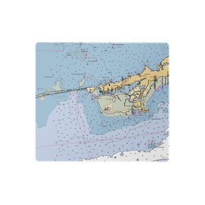 Marathon Diesel Repair (Marathon Shores, FL) NOAA Chart  Gaming Mouse Pad