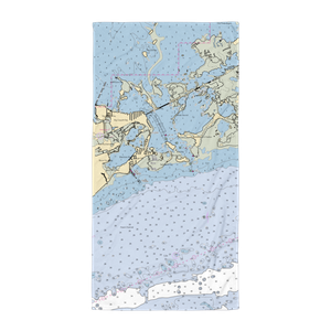 Geiger Key Marina RV Park (Sugarloaf Shores, FL) NOAA Chart Towel