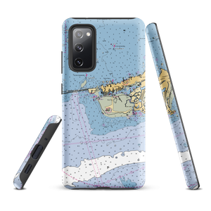 Burdines Waterfront (Marathon Shores, FL) NOAA Chart Samsung Phone Case