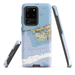 Burdines Waterfront (Marathon Shores, FL) NOAA Chart Samsung Phone Case