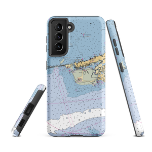 Burdines Waterfront (Marathon Shores, FL) NOAA Chart Samsung Phone Case