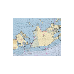 Boca Chica Marina (Sugarloaf Shores, FL) NOAA Chart Jigsaw Puzzle