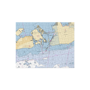 Oceans Edge Marina (Sugarloaf Shores, FL) NOAA Chart Jigsaw Puzzle