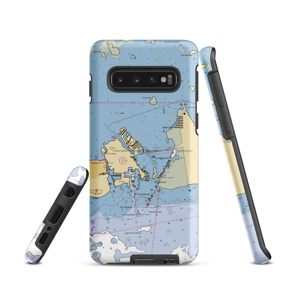 Murray Marine (Sugarloaf Shores, FL) NOAA Chart Samsung Phone Case Samsung Galaxy S10 model shown