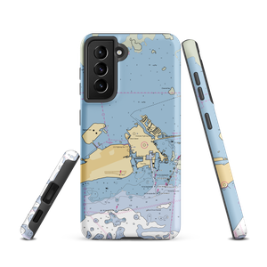 Hurricane Hole Marina (Sugarloaf Shores, FL) NOAA Chart Samsung Phone Case