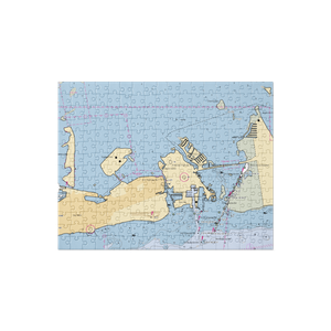 Hurricane Hole Marina (Sugarloaf Shores, FL) NOAA Chart Jigsaw Puzzle