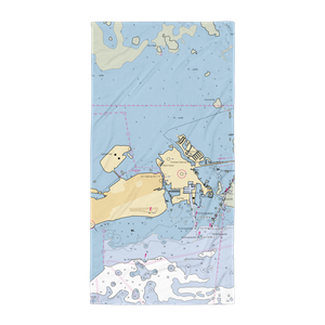 Hurricane Hole Marina (Sugarloaf Shores, FL) NOAA Chart Towel