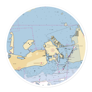 Cow Key Marina (Sugarloaf Shores, FL) NOAA Chart Sticker