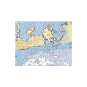 Coconut Mallory Marina & Resort (Sugarloaf Shores, FL) NOAA Chart Jigsaw Puzzle