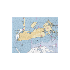 Key West Yacht Club (Sugarloaf Shores, FL) NOAA Chart Jigsaw Puzzle