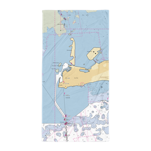 Key West City Marina at Garrison Bight (Sugarloaf Shores, FL) NOAA Chart Towel