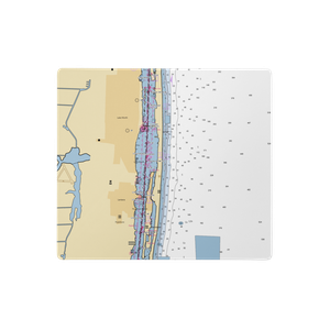 Murrelle Marine (West Palm Beach, FL) NOAA Chart  Gaming Mouse Pad