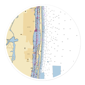 Loggerhead Marina at Lantana (West Palm Beach, FL) NOAA Chart Sticker