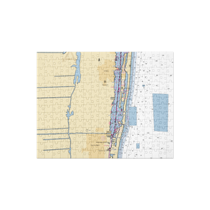 Palm Beach Yacht Center (Lake Worth, FL) NOAA Chart Jigsaw Puzzle