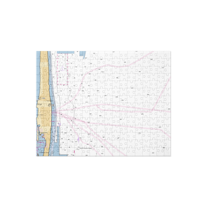 Palm Beach Yacht Club & Marina (West Palm Beach, FL) NOAA Chart Jigsaw Puzzle