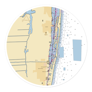 Gateway Marina (Lake Worth, FL) NOAA Chart Sticker