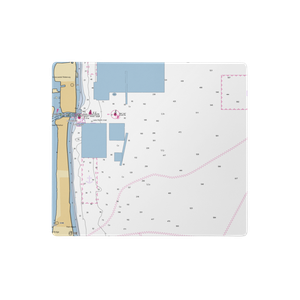 Rybovich Superyacht Marina (West Palm Beach, FL) NOAA Chart  Gaming Mouse Pad