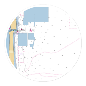 Rybovich Superyacht Marina (West Palm Beach, FL) NOAA Chart Sticker