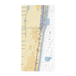 Marina Village at Boynton Beach (Boynton Beach, FL) NOAA Chart Towel