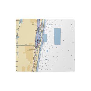 Ocean Inlet Marina (Boynton Beach, FL) NOAA Chart  Gaming Mouse Pad