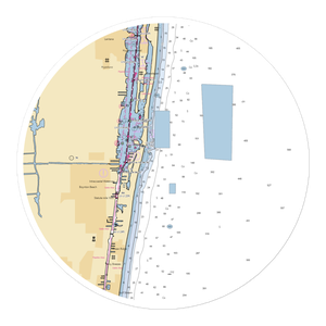 Ocean Inlet Marina (Boynton Beach, FL) NOAA Chart Sticker