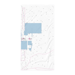 Riviera Beach Marina (West Palm Beach, FL) NOAA Chart Towel