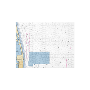 Lott Brothers Marina (West Palm Beach, FL) NOAA Chart Jigsaw Puzzle