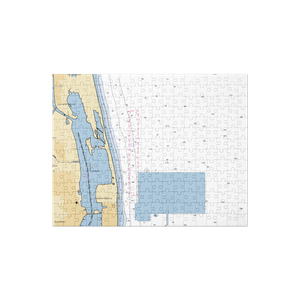 Anchorage Park Marina Ramp (West Palm Beach, FL) NOAA Chart Jigsaw Puzzle