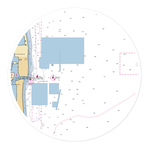 Safe Harbor New Port Cove (West Palm Beach, FL) NOAA Chart Sticker