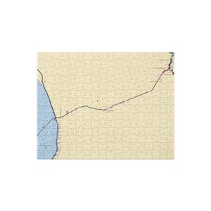 Indiantown Marina (Indiantown, FL) NOAA Chart Jigsaw Puzzle